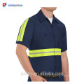 Nuevo Batman manga corta azul alta visibilidad reflectante seguridad Towing Work Uniform T-shirts